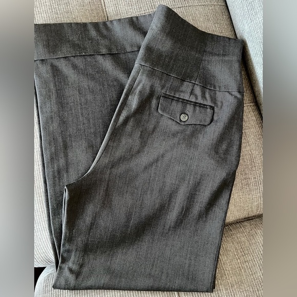 Women‘s Trouser - Charcoal with wide bottom - Picture 4 of 5